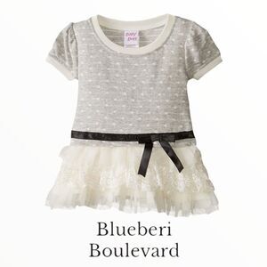 BLUEBERI BOULEVARD | Gray | TUTU KNIT SWEATER